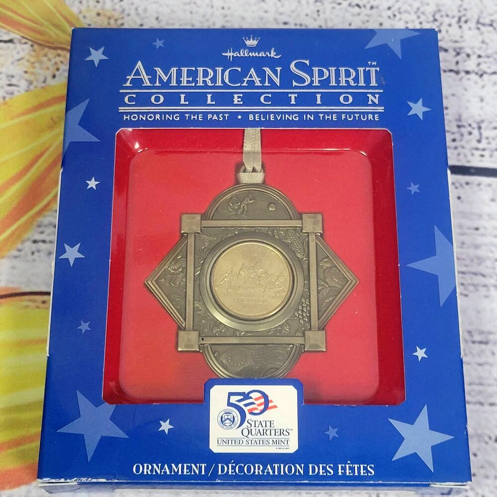 Vintage Hallmark American Spirit Collection Ornament New Jersey